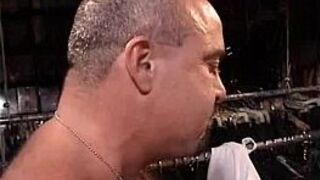 Hairy Daddies In The Sex Shop porn video